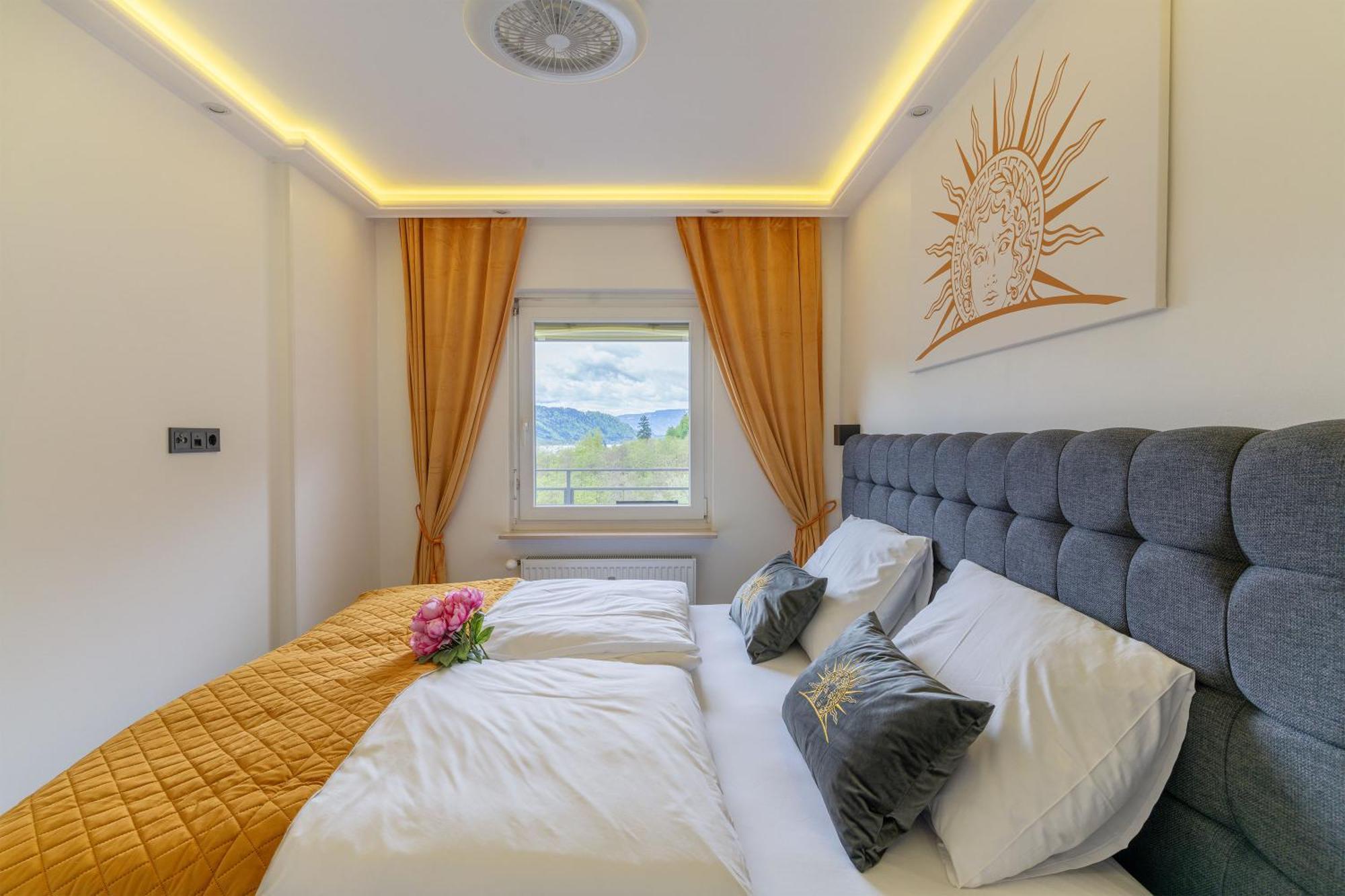 Ct-Gold Penthouse Bodensdorf Amatera Privater Seezugang Hallenbad, Skiarena Gerlitzen Kültér fotó