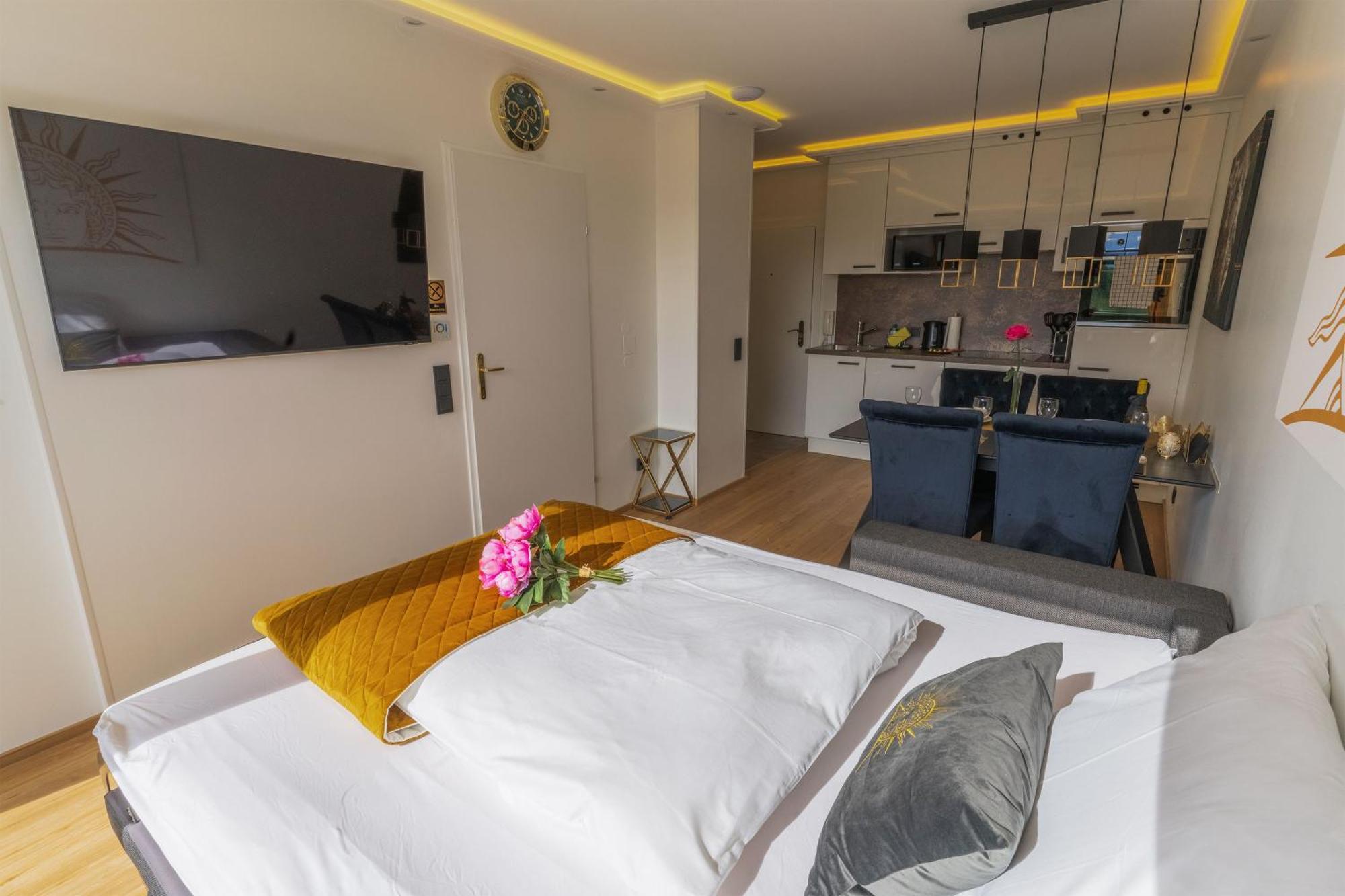 Ct-Gold Penthouse Bodensdorf Amatera Privater Seezugang Hallenbad, Skiarena Gerlitzen Kültér fotó