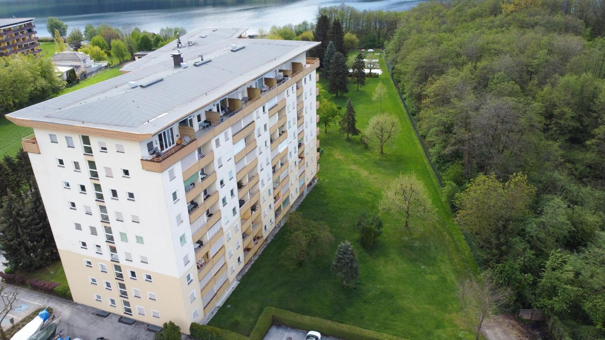 Ct-Gold Penthouse Bodensdorf Amatera Privater Seezugang Hallenbad, Skiarena Gerlitzen Kültér fotó