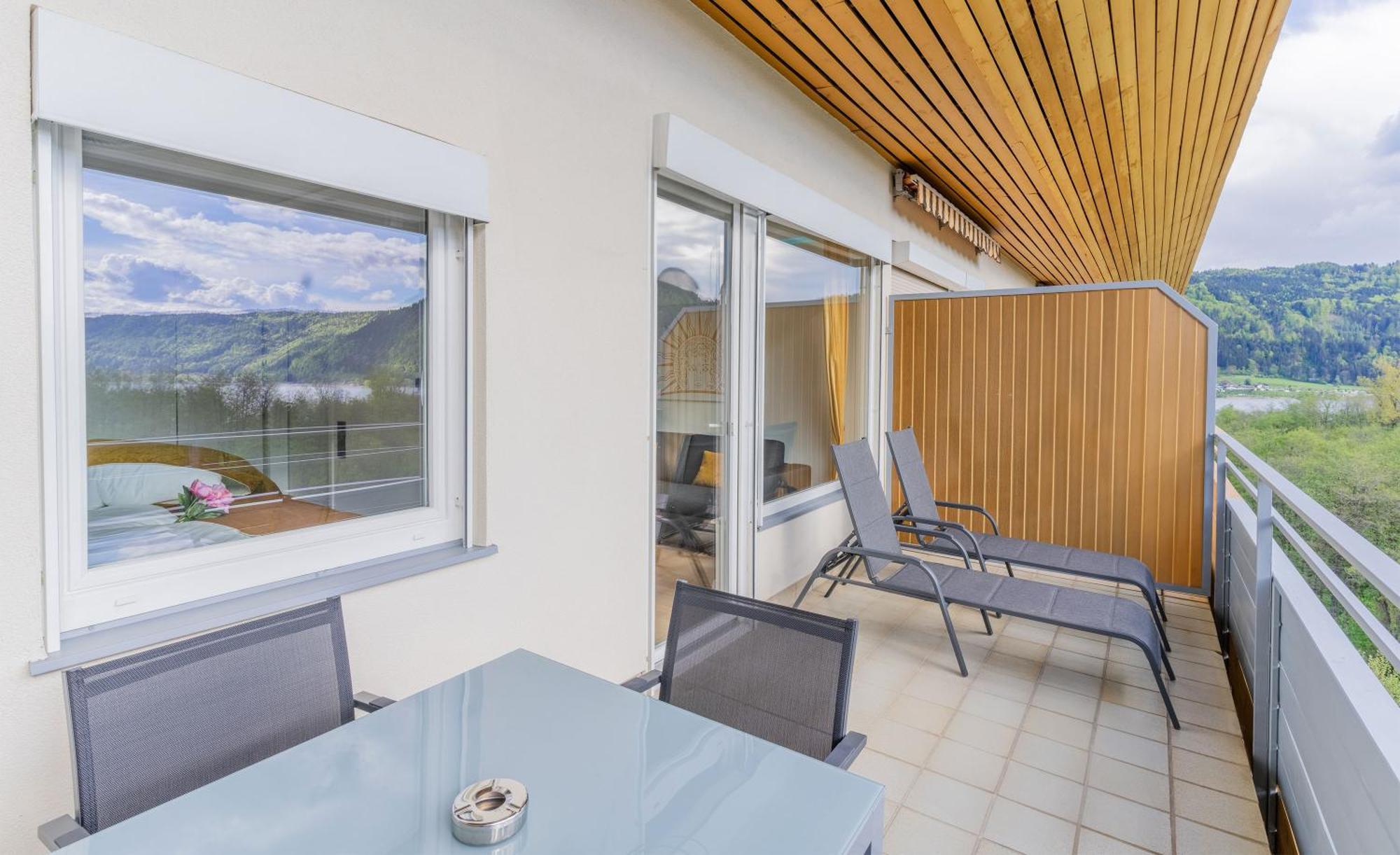 Ct-Gold Penthouse Bodensdorf Amatera Privater Seezugang Hallenbad, Skiarena Gerlitzen Kültér fotó